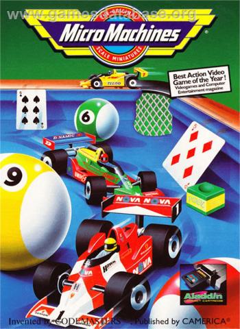 Cover Micro Machines for NES